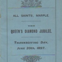 Queens Diamond Jubilee 1897