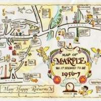 Novelty  &quot;Map of Marple as it Seemed to be in 1956/7&quot;
