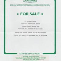 SMBC : &quot;For Sale Notice&quot; for Woodville : 1993