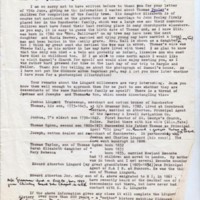 Pooley/Lingard Family Tree correspondence 1985