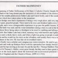 Newspaper Cuttings relating to St Mary&#039;s &amp;  Holy Spirit Church :  from 1916