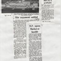 Proposed redevelopment of Marple Town Centre : 1960&#039;s &amp; 70&#039;s<br /><br />
Newpaper cuttings<br /><br />
CCTV installation in Marple town centre