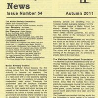 Mellor Society Newsletters : 1990 - 1999