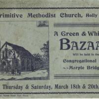 Bazaar Programme 1909