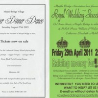 Posters and Flyers for Marple Bridge &amp; Town Street Events : Various Dates