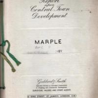 Report upon Marple Central Town Development : 1959