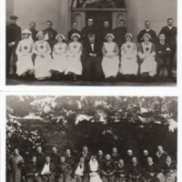 Photographs Brabyns Hall Military Hospital : c 1917