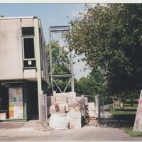 Installation of Lift at Marple Library : 1999