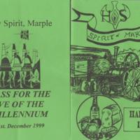 Flyers &amp; Programmes for events at Holy Spirit : 1992 - 2002