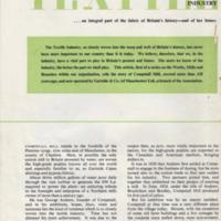 Magazine article &quot; The Romance of Compstall Mill&quot; : 1951