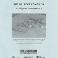 Booklet : The Hillfort at Mellor : 10,000 years of Occupation?