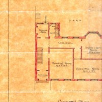 Plan of Liberal Club : undated