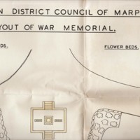 Plans of War Memorial and Surrounding Area