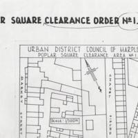 Poplar Square Clearance Order : 1956