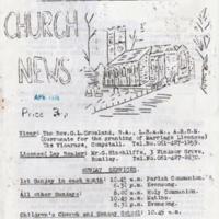 St Paul&#039;s Church News Magazines : 1974