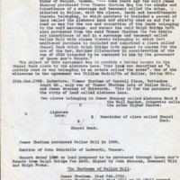 Information collected at Church Commissioners : July 1975