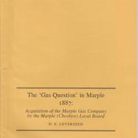 Booklet : The Gas Question in Marple 1887