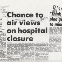 Marple Dale Hospital : Miscellaneous newspaper articles