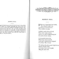 Ballad of Marple Hall : 1861