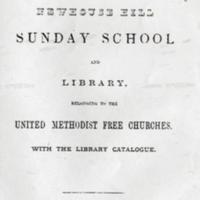 Newhouse Hill Chapel : Rules for Sunday School &amp; Library : 1817