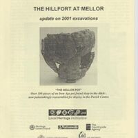 Booklet : The Hillfort at Mellor : Update on 2001 Excavations