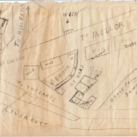 Map of Marple with Schedule of Occupants : Undated