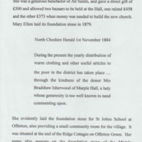 Mrs Bradshaw Isherwoods :  Obituary Notices