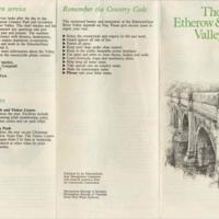 Leaflets : The Etherow &amp; Goyt Valleys