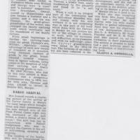 Various newspaper cuttings - Carvers - 1883 - 1941