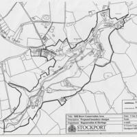 Maps showing proposed Boundary Changes : Marple &amp; Mill Brow :2007