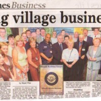 Newspaper cuttings relating to Trading Associations in Marple Area