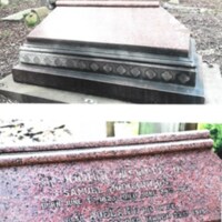 Samuel &amp; Adelaide Hodgkinson Grave : Photographs