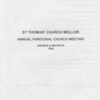 Annual Parochial Church Meeting St Thomas Church : 1998