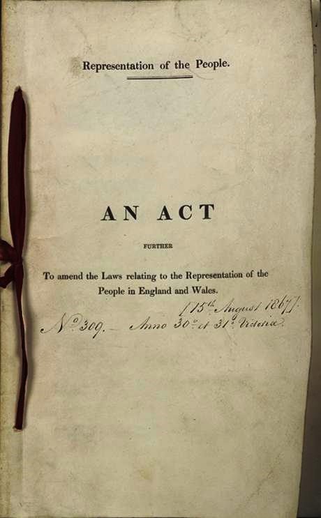 reform bill 1867