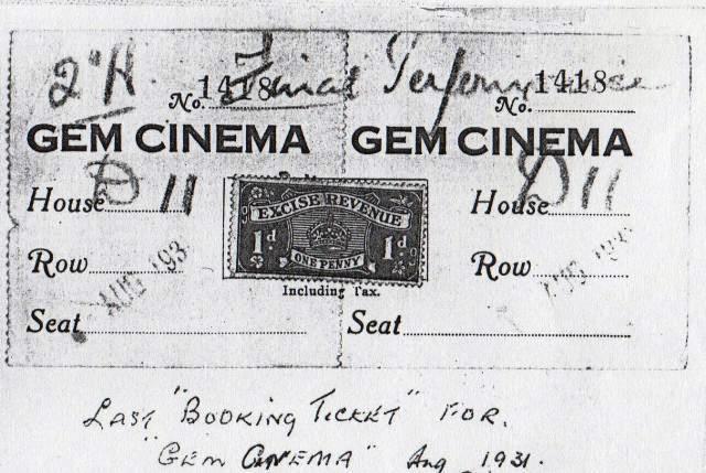 Gem Cinema Last Ticket
