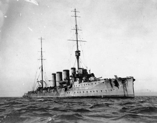 HMS Glasgow 1909